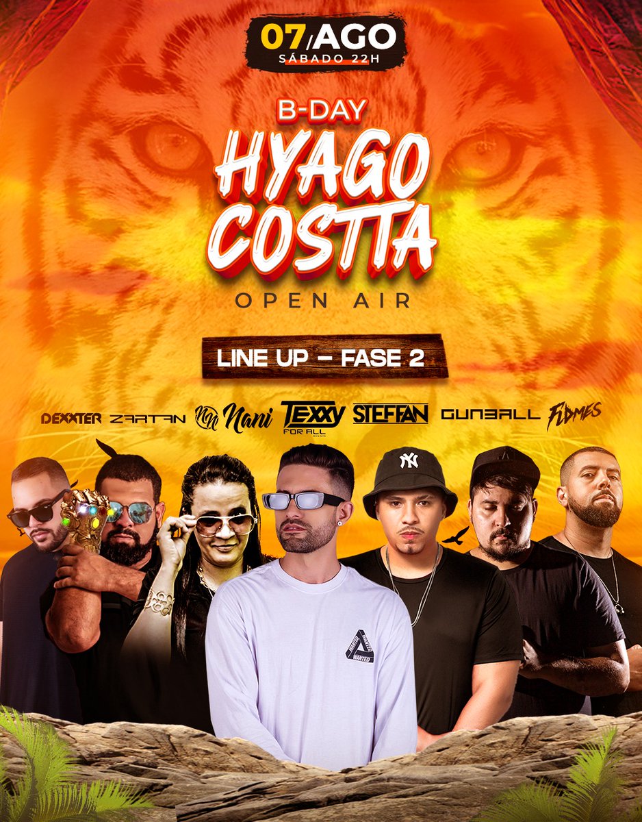 DiegoS_Schwartz's tweet photo. Fala galera chapa quente 🔥
Passando pra avisar que 7 de agosto estarei me apresentando no B-day do meu camarada @HyagoCosttaDj junto com essa seleção de feras!!
Fiquem ligados e conectados, pq muita coisa boa ainda está por vir 🙏
#flamesdeejay #techousemusic #eletronicmusic https://t.co/RIGxLGU6vv