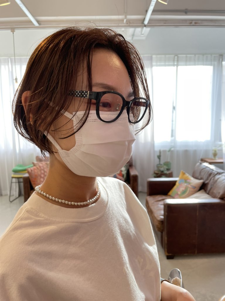OkadaMorito's tweet photo. ミディアムからセミショート✂︎
ショートすぎないがやりたい人👌

#ミルボン #milbon #アディクシーカラー #オルディーブ #オージュア #Aujua #ベージュカラー #ピンクベージュ #カーキベージュ #透明感カラー https://t.co/U6X66AUfAK