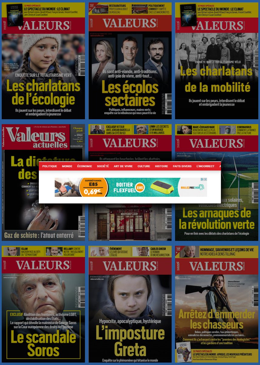 slpng_giants_fr's tweet photo. Rouler au bioéthanol, @flexfuelcompany, c'est une idée bien meilleure que d'en faire la pub sur #ValeursActuelles.
Car votre budget serait certainement mieux dépensé ailleurs que sur ce site intolérant, clivant et déserté par un nombre croissant d'annonceurs...
#BrandSafety #opVA https://t.co/FKtoccQgBt