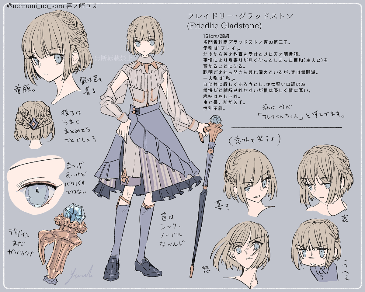 進捗度0.1%の創作です!伸びしろ99.9%あります!
#一次創作絵師拡散フェス01 