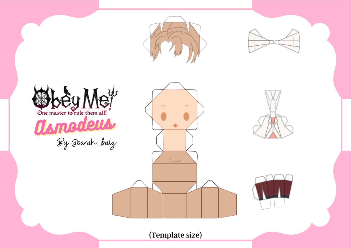 Anime Papercraft Templates