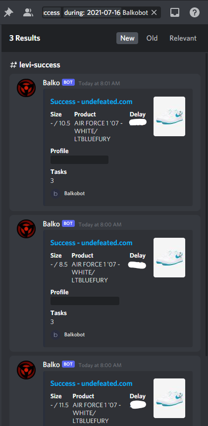 Levi_S3nP4i's tweet photo. Nice little cook for the day. 17 pairs in total🥱. As always thanks to @OminousAIO @ValorAIO @MEKRobotics @balkobot🤝

@StepBroACO @polarchefs 

Proxies:

@KermitProxies 

#SpaceJamMovie https://t.co/iqjBAyOnoq