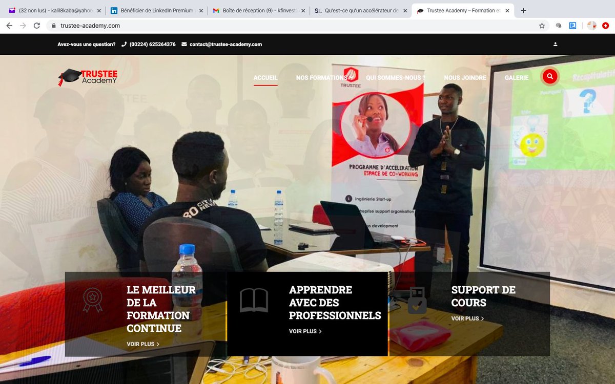 Notre académie sera bientôt disponible en ligne pour être encore plus proche de nos clients. trustee-academy.com