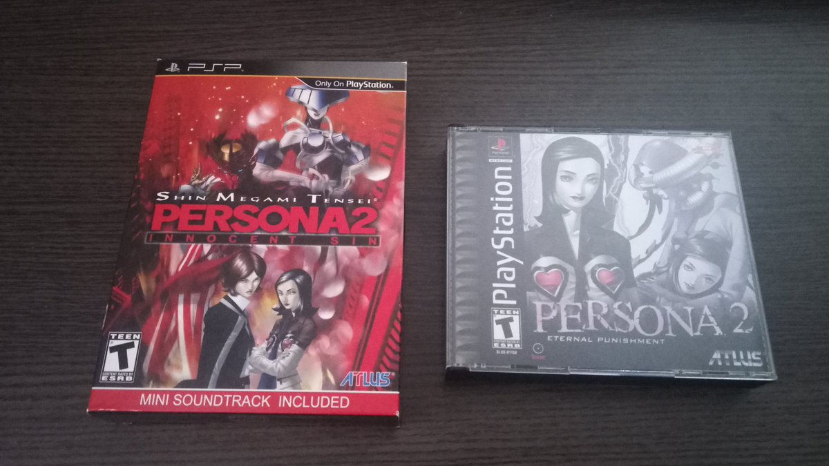 Because of all the talk about Persona lately with it's anniversary, I wanted to share two of some of my most beloved pieces of my collection.