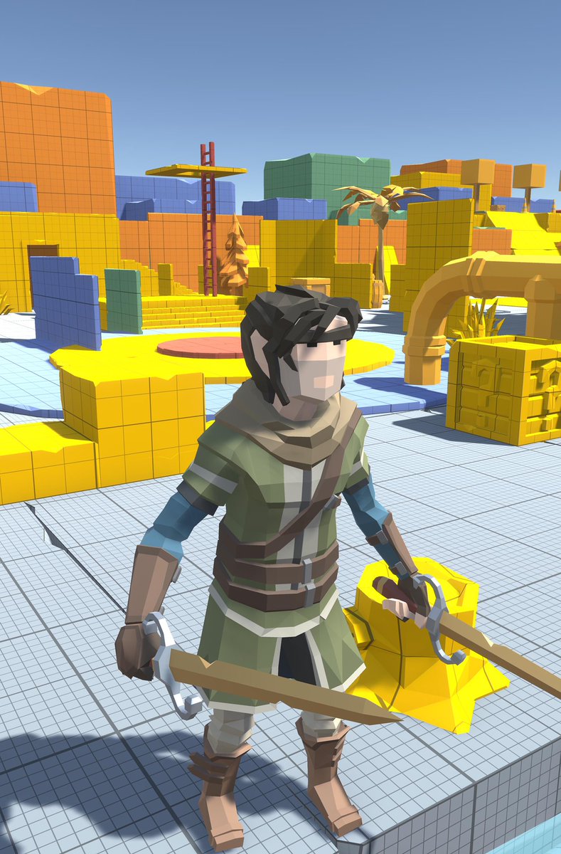 ErichthoniGames's tweet photo. Our rework of the player to make it cleaner and more responsive is going well, this is a picture of our player testing environment :)
#gamedev #indiegame #indiedev #gamedevelopment #arxexplorer #unity3d https://t.co/6mRTHofS4u