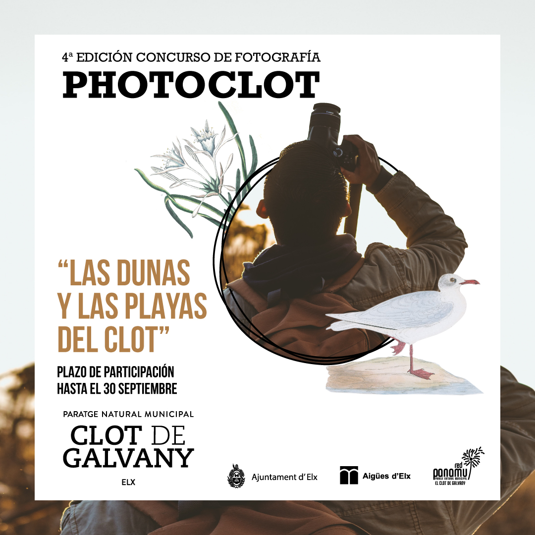 aigueselx's tweet photo. ¡Está en marcha la 4ª edición del concurso de fotografía #PhotoClot 📸 de @elclotdegalvany! Comparte tus mejores fotos de nuestro paraje natural, sus playas y dunas y gana magníficos premios en metálico.

➕ https://t.co/s0cVG4EPZG 

#Photoclot2021 https://t.co/SnpS2Taxyd