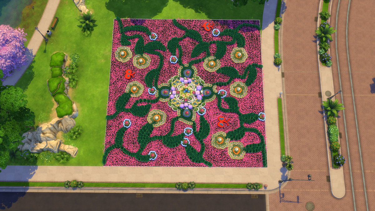 PatriotPearl74's tweet image. Flower Mandala/Mural:

YouTube:
youtube.com/watch?v=tSamQD…

Gallery:
ea.com/games/the-sims…

#TheSims4 #TheSims #ShowUsYourBuilds #TS4