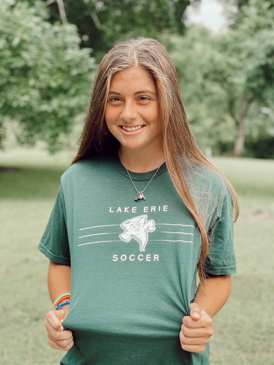 aubri_campbell's tweet photo. I am extremely excited to announce that I will be continuing my academic and athletic career at Lake Erie College! Huge thank you to everyone who has supported me in this process! Go Storm!!! #rageon 🤍💚@lakeeriewsoc @fenwicksports @BishopFenwick1 @EliteG04 @FenwickWSoccer https://t.co/nUSO2WCMnc