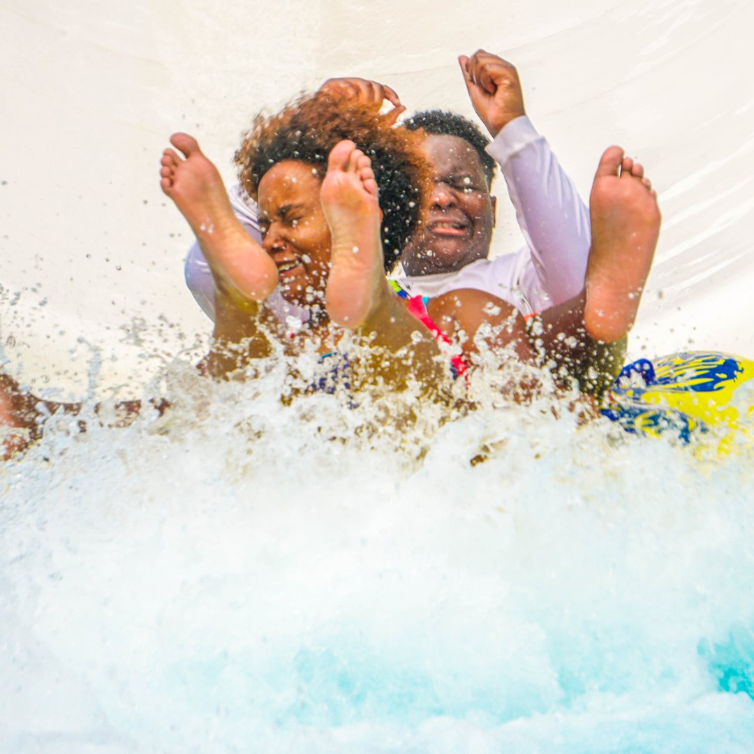 Splash into the weekend with us! 

 #MargaritavilleatLanierIslands #summerdays #waterslidefun