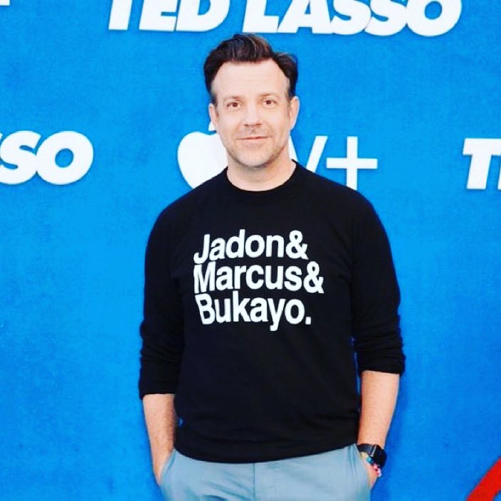 TaylorTwellman's tweet image. Imagine if we all acted a little bit more like @TedLasso, how much better this world would be. 👊🏼❤️