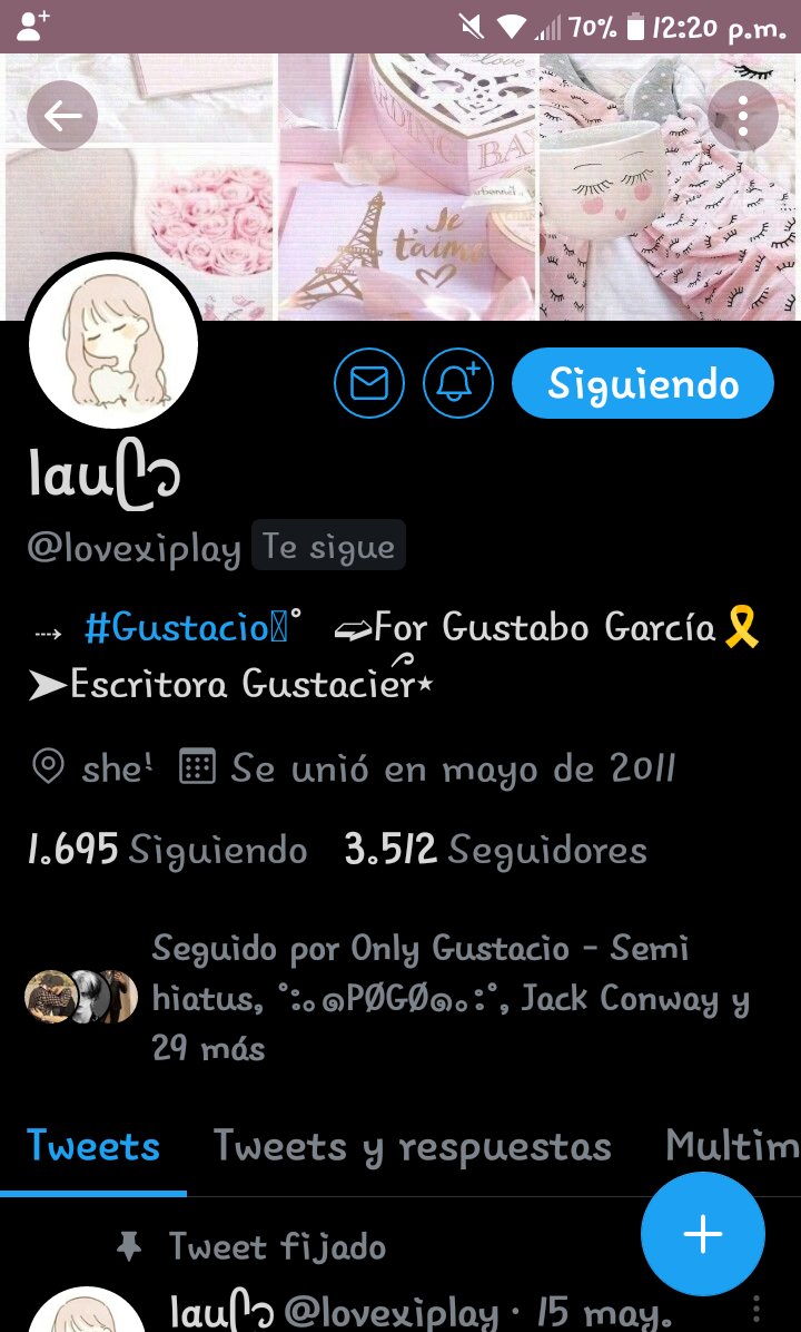 empa_e's tweet photo. @lovexiplay AA omg un honor que me sigas /cry https://t.co/aIxA2nrD5U