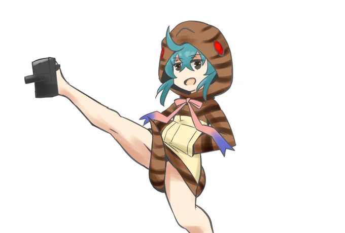 そんなにヘビのフレンズ描いて無いにぇ 