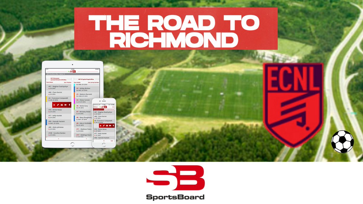 Recruiting season is wrapping up with the <a href="/theECNL/">The ECNL</a> Finals!  We have rosters and the event schedule ready to go for customers to use and prospects to try!  If interested, please DM us or email us at info<a href="/sportsboard/">SportsBoard</a>.io!  @sportsboard