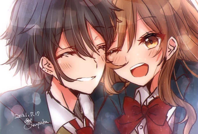 ホリミヤありがとうございましたのらくがき、、、、、、、、、だいすきです、、、、、、、 
