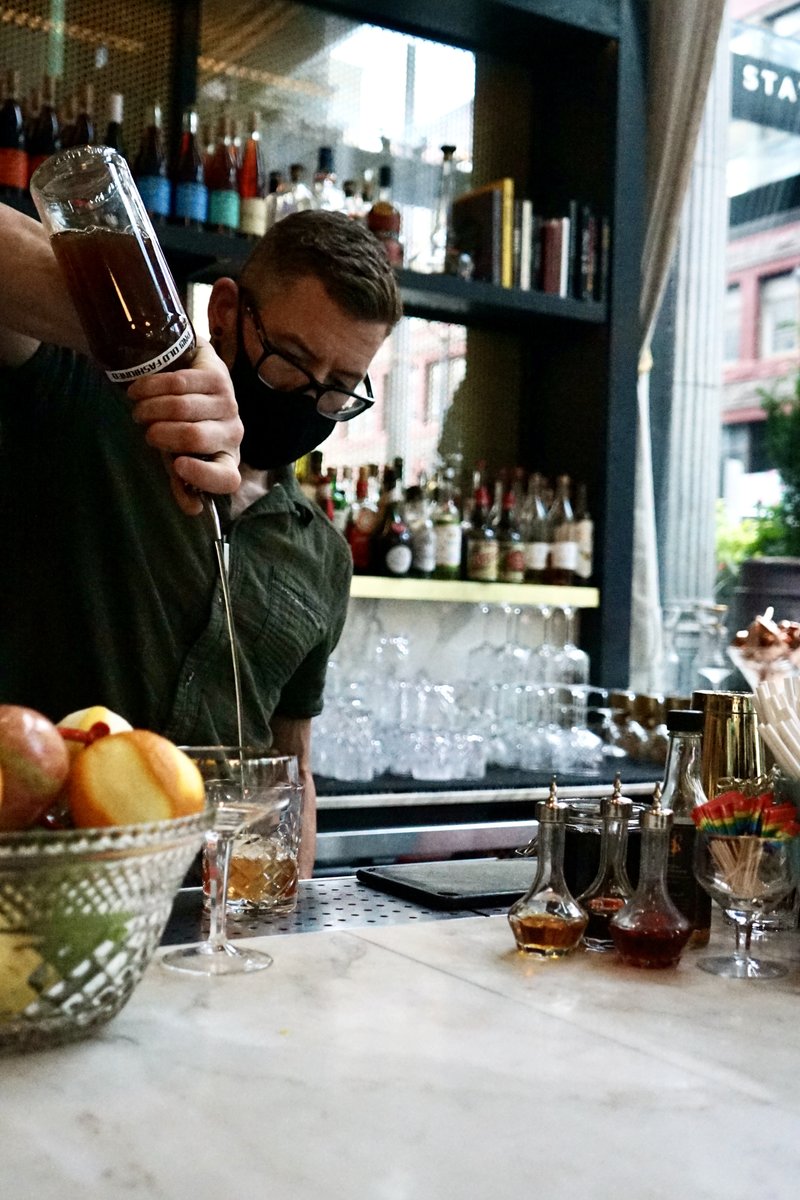 SeattleMaven's tweet image. What a perfect pairing! @StephForrer's latest #EatDrinkTravelYall podcast features @benparisseattle 's chef Quinton Stewart! Have a listen: eatdrinktravelyall.com/podcasts/