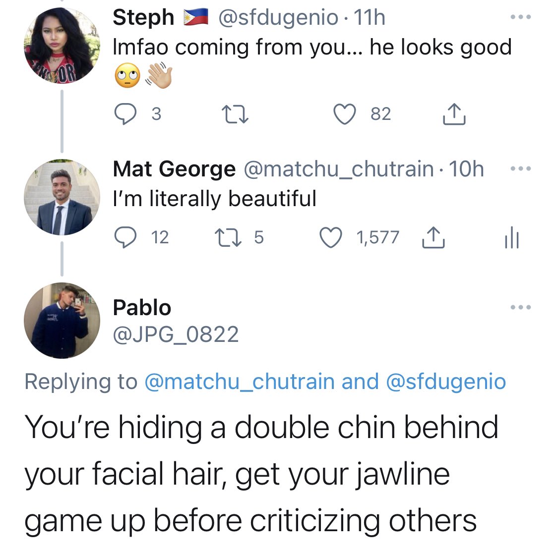 Mat George tweet media