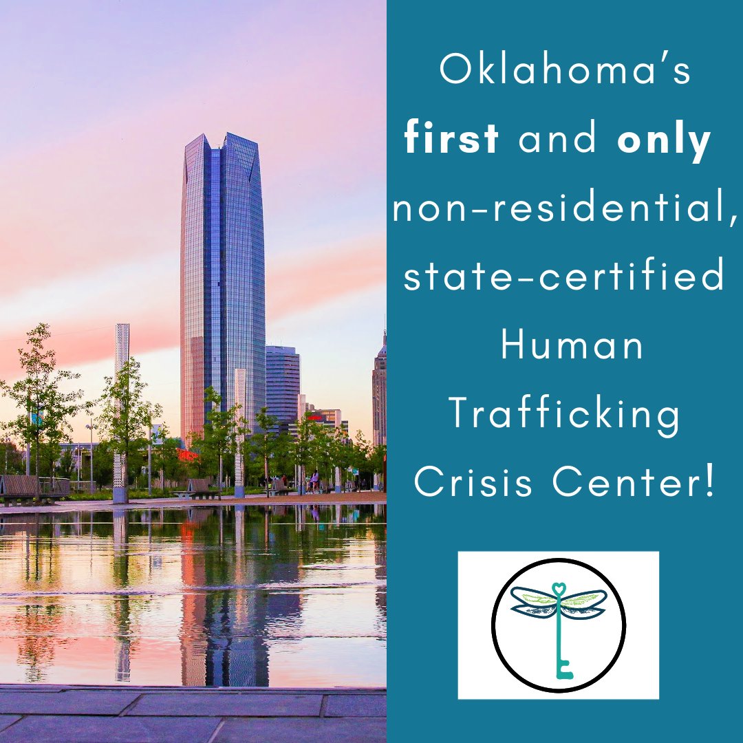 thedrgnflyhome's tweet image. Every day we are honored to serve as Oklahoma's first and only state-certified, non-residential Human Trafficking Crisis Center! We offer a safe, home-like center where human trafficking victim-survivors can receive help designed especially for their unique needs.