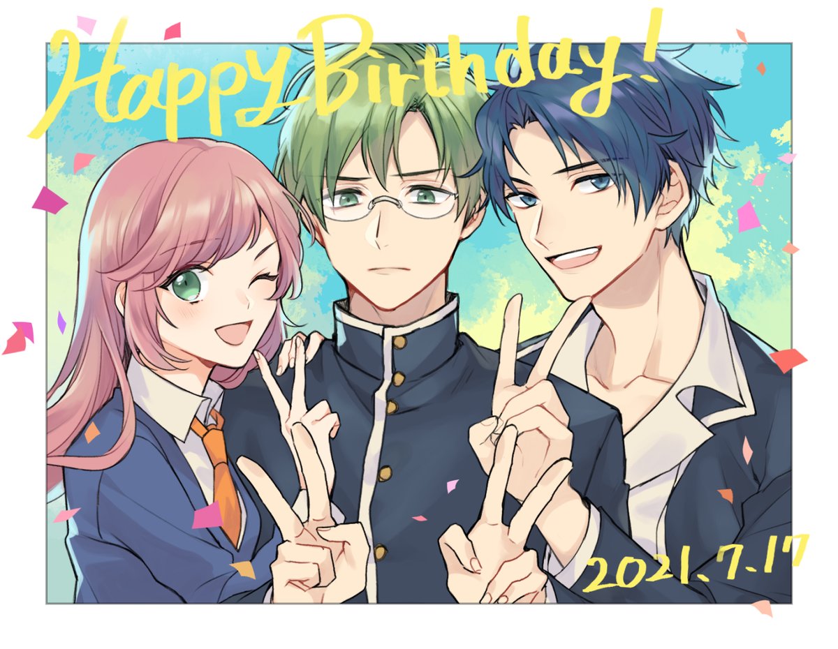 「今年もおめでとう!!!!
#有川譲生誕祭2021
#有川譲誕生祭2021 」|スガハルのイラスト