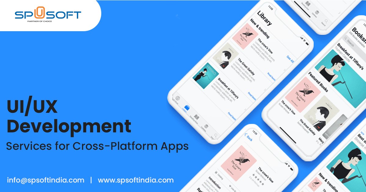 spsoftindia97's tweet photo. For cross-platform app designs, SPSOFT provides unique mobile app UI/UX design and development services. 

Have an Idea in Mind? Contact us: https://t.co/4vxgcLkLtx

#uiuxdesign #userinterfacedesign #userexperiencedesign #crossplatformappdevelopment https://t.co/FHXiSsh0i0