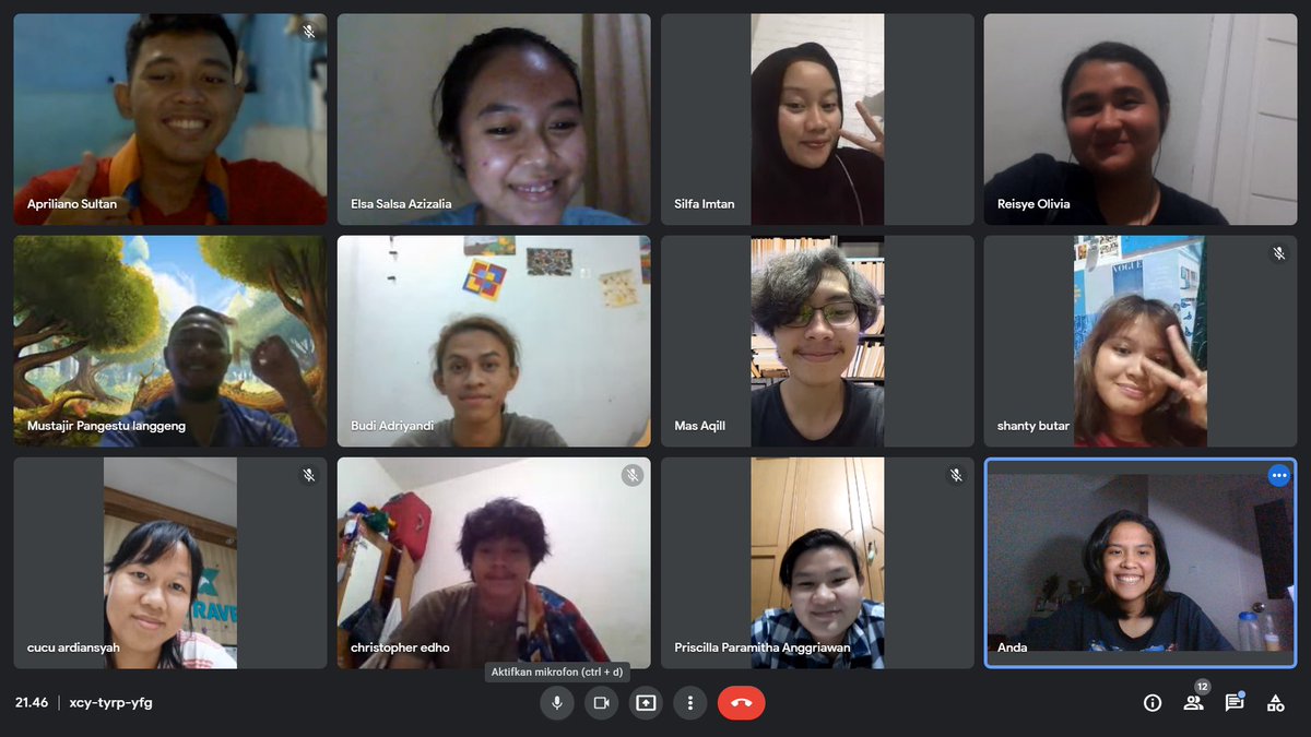 [TELAH BERLANGSUNG]
Rapat terakhir Badan Pengurus Periode 20/21.

Terima kasih atas partisipasi dari para Badan Pengurus yang telah menyempatkan hadir dan telah bekerja di periode ini!
<a href="/suntea__/">Santy butar</a> <a href="/reisyeoliviaa/">olivia</a> <a href="/aprilianosltn/">ano</a> <a href="/fiokh/">Fujru Fiokh</a>