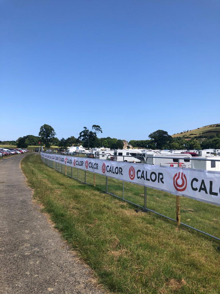 calorireland's tweet photo. Calor Ireland has arrived on site at CAMP DALFEST which kicks off this weekend at the @GlenarmCastle. Calor is the official campsite partner with Calor BioLPG, our 100% renewable energy. Learn more at https://t.co/elBIlpDj9A #Dalfest21 #CalorSponsorship #CalorBioLPG https://t.co/39wxbhYORh