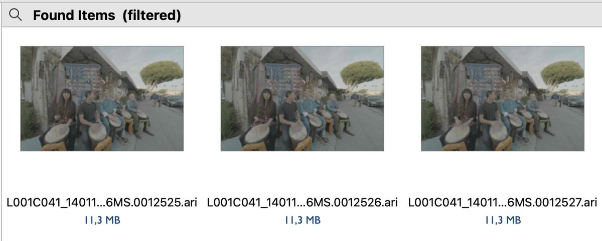 cdfinder's tweet photo. Something a lot of users asked for: Generating thumbnails for ARRI RAW files (.ari) with NeoFinder is now possible in version 7.8.1! Enjoy!
#Apple #macOS #NeoFinder #DAM #DigitalAssetManager #DiskLibrary #PhotoLibrary #VideoTools #Photography #DiskTracker #MediaPro #iView https://t.co/vjooROUXAg