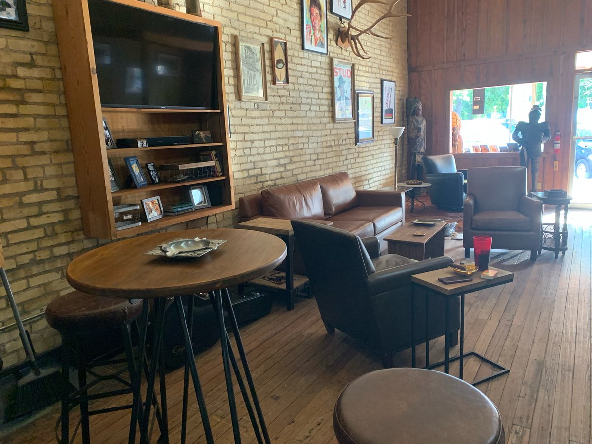 CigarVaultSMTX's tweet photo. The @CigarVaultSMTX is your go to place for cigars, pipes and related accessories in San Marcos, TX.  We're on the square, and ready to welcome you into our home.  Come in, say hi to Kirby, and sit a spell. https://t.co/LojNf6uQDt