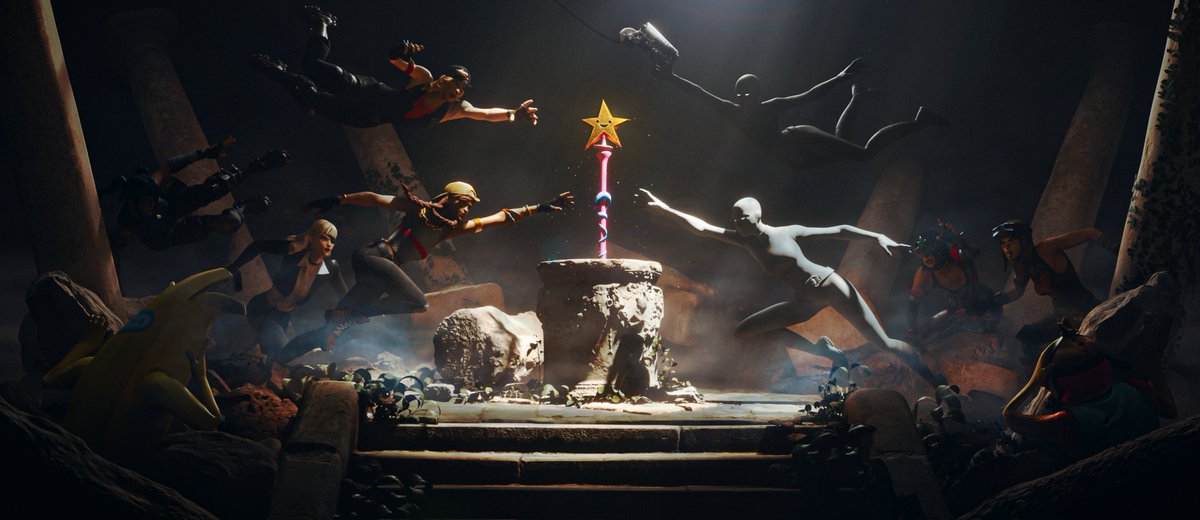 thesquatingdog's tweet image. Introducing: "TOPDOG" I have dozens of creative concepts that I want realized. So I recently reached out to EAskate to help produce one of them. He created one of the best pieces of Fortnite art I have ever seen. We created this wallpaper for our amazing Competitive players!