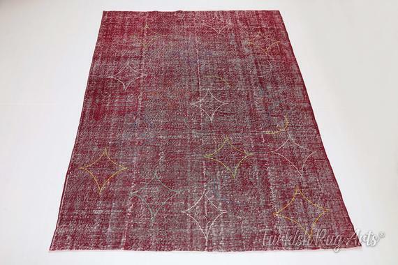 TurkishRugArts's tweet photo. 6.9x9.8 ft, DESIGN, TURKISH Red Claret Burgundy Handmade Rug, Wool, Vintage Bohemian Home Decor, Living Room Rug, Area Rug, Boho Decor, Red by TurkishRugArts https://t.co/VLJ9na48C2 https://t.co/IAAHLIwV7n