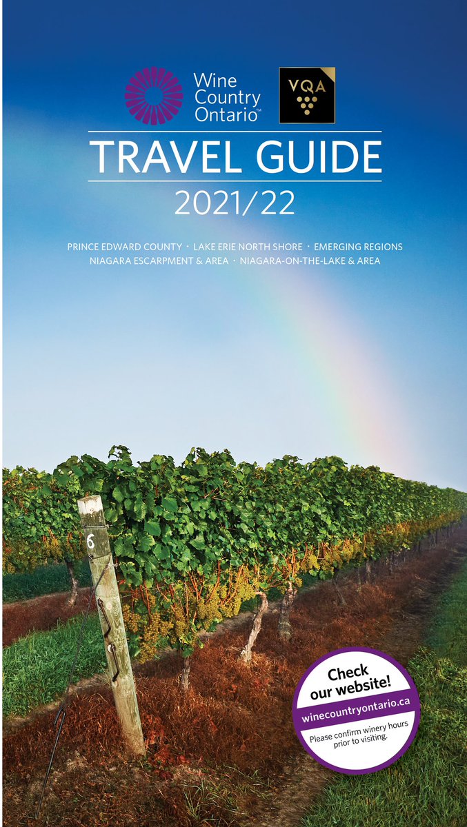 ONCraftWineries's tweet photo. Miss travelling? Plan a day trip to Ontario's wine country. Ontario's #VQA wineries are excited to safely welcome you back. Make sure to download @WineCountryOntโs Travel Guide to help map your wine route. #ONwine #supportlocal #familyfarmwineries https://t.co/bekTjXDWFj https://t.co/zxZ2I0BP9d