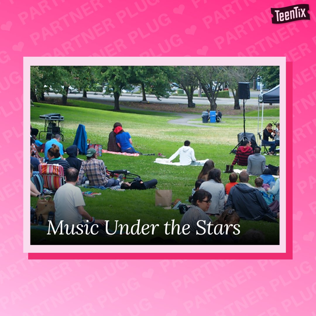 teentix's tweet photo. Upcoming free events in Seattle parks! 🌳 

@SEAChamberMusic Presents the "Music Under the Stars" program this summer to offer live music in several local parks! ☀️ 

MORE INFO 🔗:https://t.co/azNq0p4fp0 https://t.co/zIhb8SWJrU