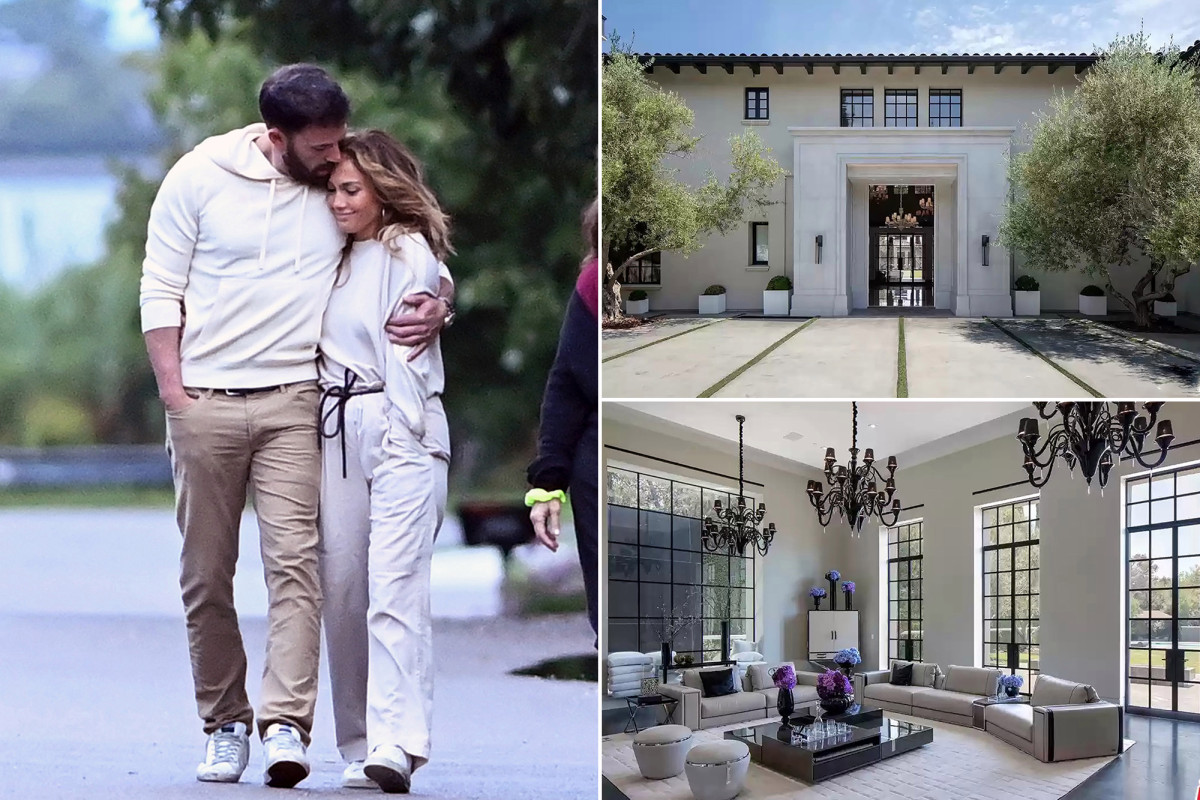 Inside the wild $65M mansion Jennifer Lopez and Ben Affleck just toured