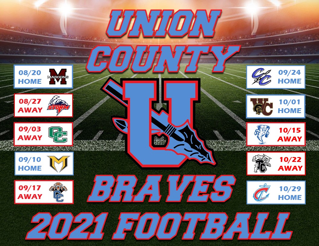 Union County 2021 Schedule KY Football (High School) Bluegrasspreps