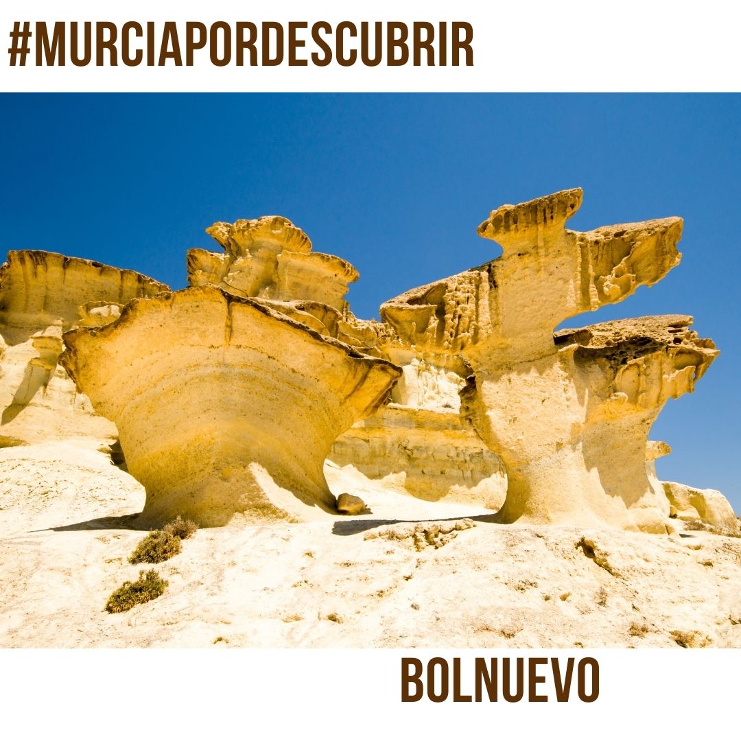 La Región de Murcia está llena de lugares preciosos por eso vamos a poner una nueva sección y durante el verano vamos a estar presumiendo de la suerte que tenemos y de los lugares más maravillosos.

🧡 #MURCIAPORDESCUBRIR🧡

Empezamos con Bolnuevo, en Mazarrón.