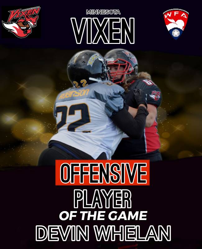 Minnesota Vixen Football 🏈🦊 tweet media