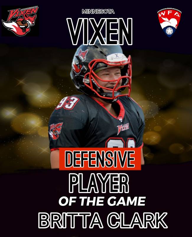 Minnesota Vixen Football 🏈🦊 tweet media