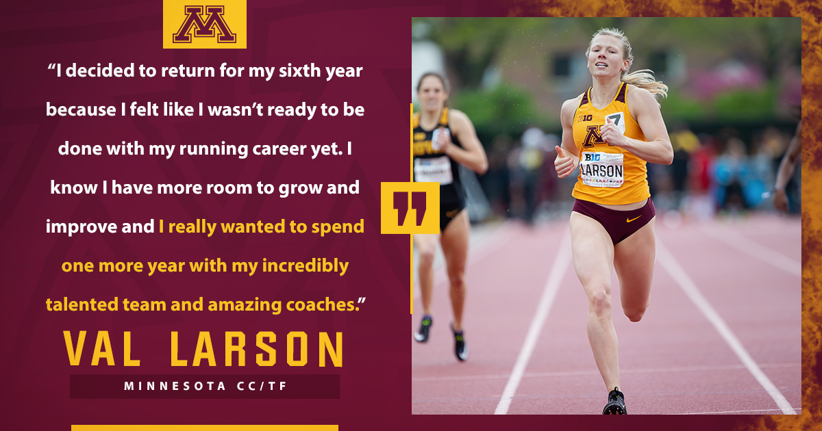 Our pal Val is coming back for the 2021-22 season! 〽️

#Gophers // #SkiUMah

📰: z.umn.edu/70a4