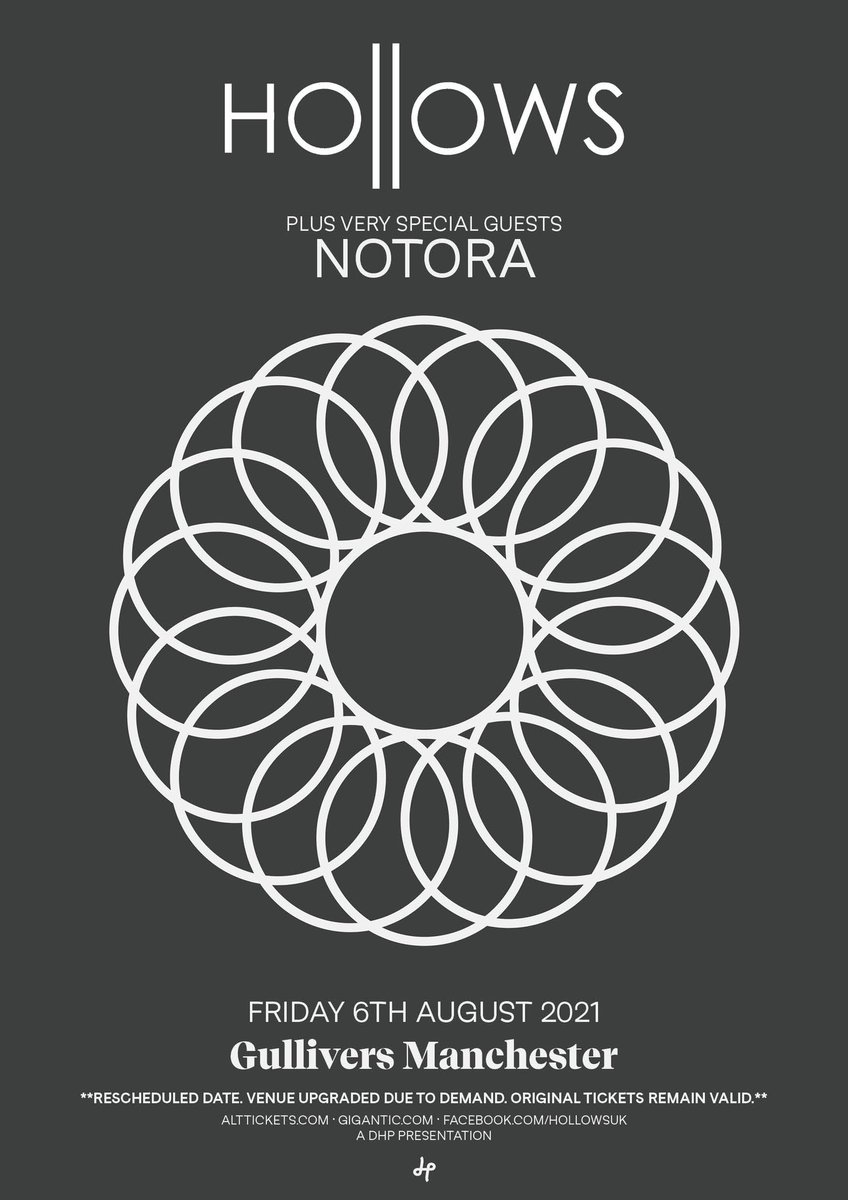Buzzing to announce that our good friends <a href="/NotoraUK/">Notora</a> will be joining us at #Gullivers on the 6th of August 🖤

There aren't many tickets left for this one, don't miss out ⬇️

alttickets.com/hollows-ticket…
