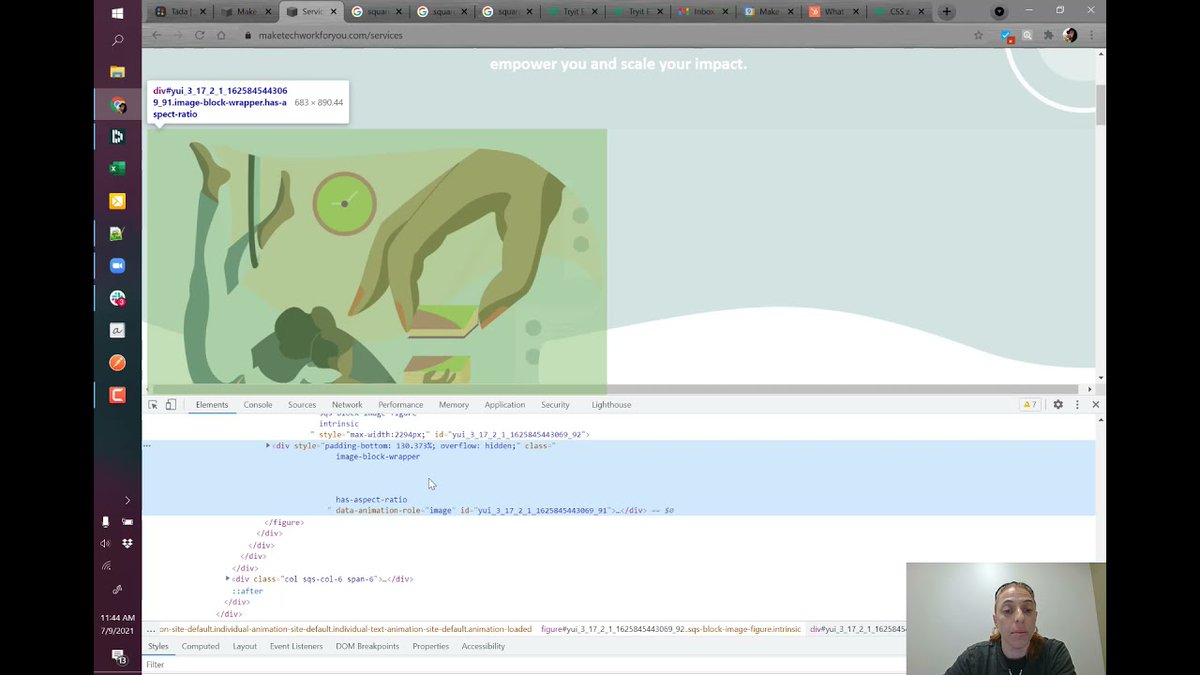 ehicksrotella's tweet image. The secret to making your technology work for you: Confidence and Vision.
In this tech tip I break into #Squarespace and force my web design on them without knowing how to program or do #webdesign.  You can, too!! 
zcu.io/4aoC 
#UnderstandingTech #Techfornewbies