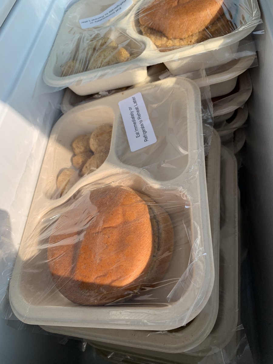 Lunch is served. #MealsonWheels #FargoParks #Lunchtime #VSS #volunteering #volunteersneeded