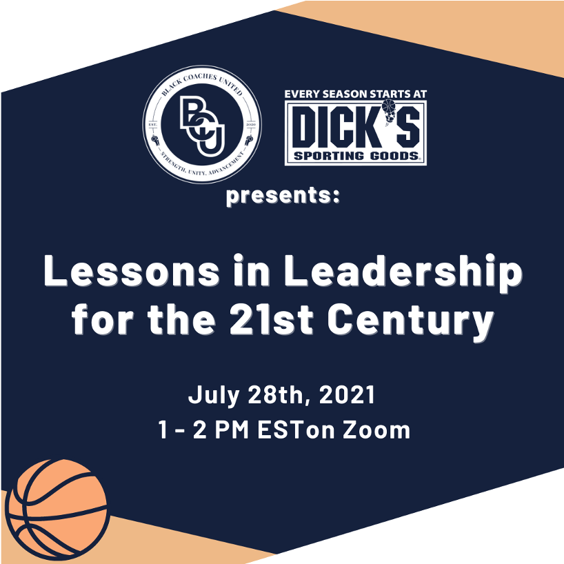 The_BCU's tweet photo. The BCU is inviting all leaders to our Lessons in Leadership panel. With guest speaker Carolyn Peck @CAROLYNPECK basketball analyst for @espn &amp; the first African American women to win a National Championship. Register at https://t.co/93OuE1Nype #blackcoachesunited #BlackWomen https://t.co/ZXN61TvmyB