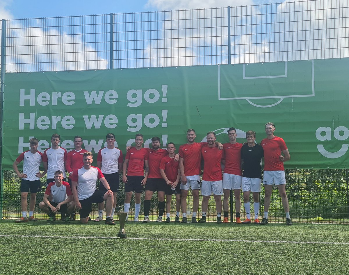 Our two finalists! Ryan's Accountants &amp; <a href="/TheFlowerBowlEC/">The Flower Bowl Entertainment Centre</a> - HUGE congrats to The Flower Bowl for winning 2021 tournament, proudly sponsored by <a href="/ao/">AO</a> - what a great day we all had!