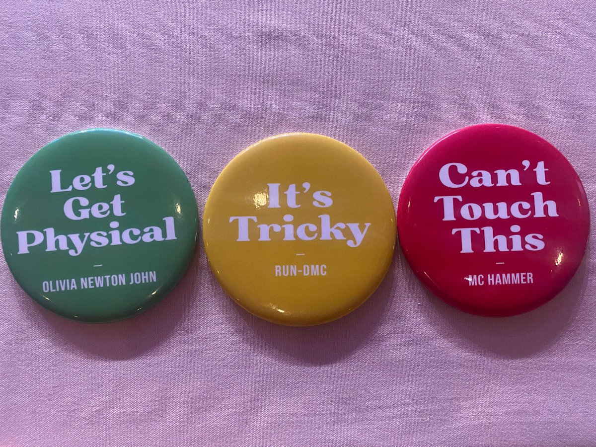 DarcyLuoma's tweet photo. Do you wish you could wear a button to tell others your #preference—now that the world is opening back up?
At the #NSAInfluence conference this week, they had a fun and creative way to tell others your #comfortlevel by wearing one of these three buttons, each inspired by a song. https://t.co/iI0LOBlNyK