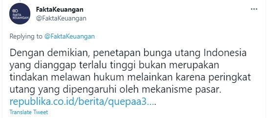 <a href="/RamliRizal/">Yayasan Inisiatif Rizal Ramli</a> Pak <a href="/RamliRizal/">Yayasan Inisiatif Rizal Ramli</a> : bunga hutang dianggap kerugian negara? Silakan dicek definisi kerugian negara berikut. 

x.com/FaktaKeuangan/…