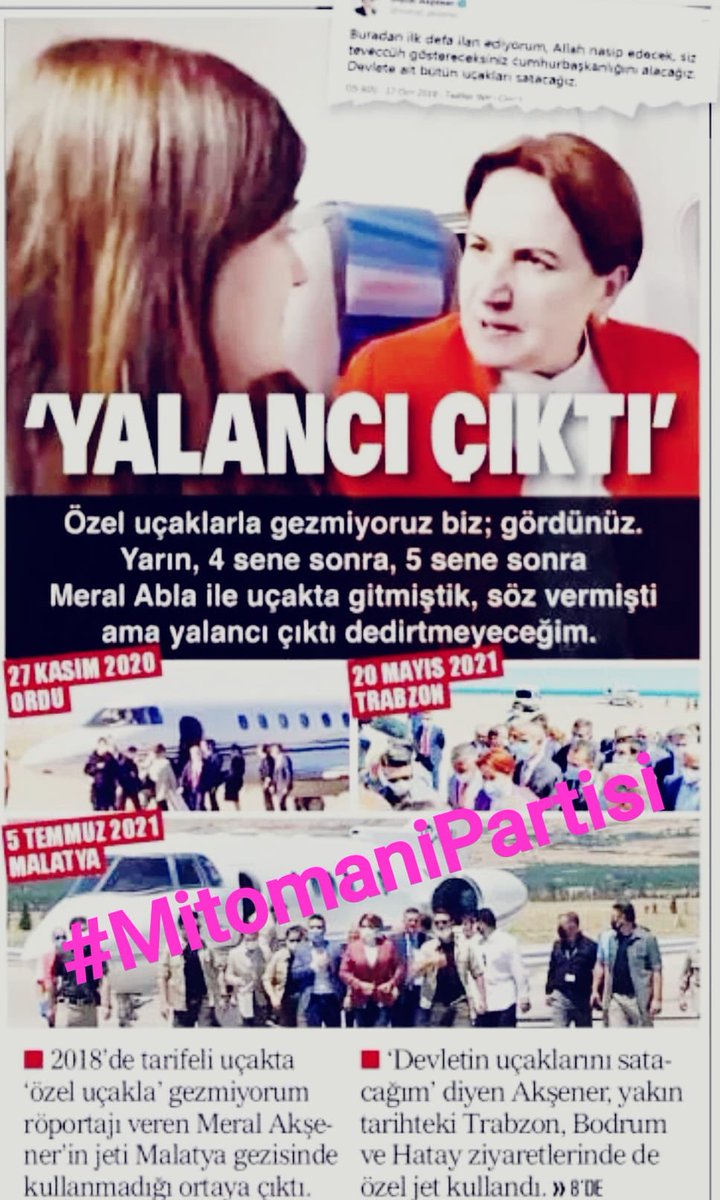 Muhalefetin en önemli gerçeği yalancı olmaları,  o yüzden muhalefet için MİTOMANİ meslek dalı olarak ilan edilmeli artık, çünkü bu dalda çok fazla usta oldular. Yine CHP ve İP #MitomaniPartisi çıktı