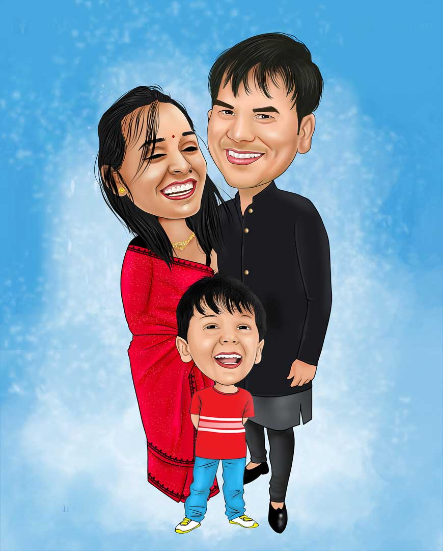 caricaturecart1's tweet photo. Family caricature for customer 👪. 
Message me for any enquiry.

#CaricatureCartoon

#caricature #cartoon #caricatureresolution2021 #like #love #family #familytime 

... https://t.co/vF12cAnF9j