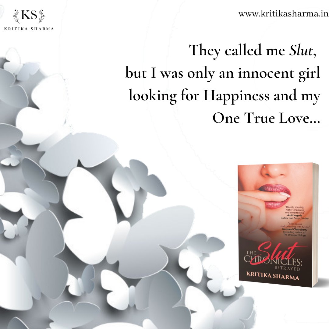 AuthorKritika's tweet photo. Have you read #Betrayed?
.
Ishana was slut-shamed just because she loved someone truly. Do you know any such story in real life?
.
#slutchronicles #Slutshame #betrayal #strongpersonality #mentalhealth #mentalhealthawareness #lifeistough #innerstrenght #fightforlife #authorkritika https://t.co/XUhFOQVnNF