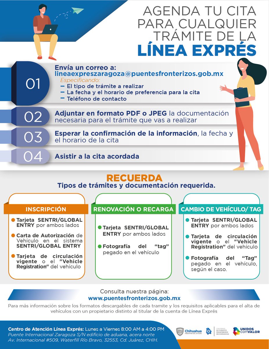 Fideicomiso de Puentes Fronterizos de Chihuahua tweet media