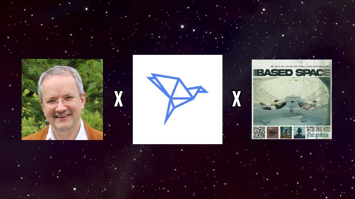 #BasedSpace always delivers! We are excited to announce that <a href="/liesdorn/">christoph.mussenbrock.eth</a>, Co-Founder at <a href="/etherisc/">Etherisc</a> $DIP, will be on the #BasedSpace this Sunday, 7/18, @ 7am MT / 9am ET.

If you have questions you would like us to ask there is still time! Please dm me.