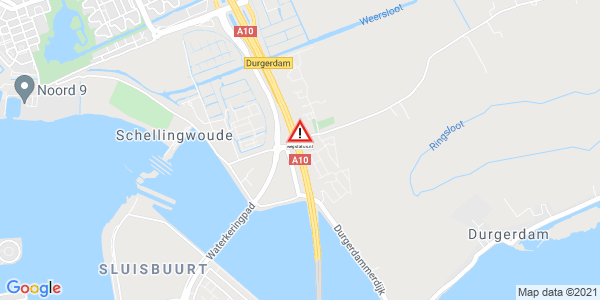Melding ongeval Durgerdam
